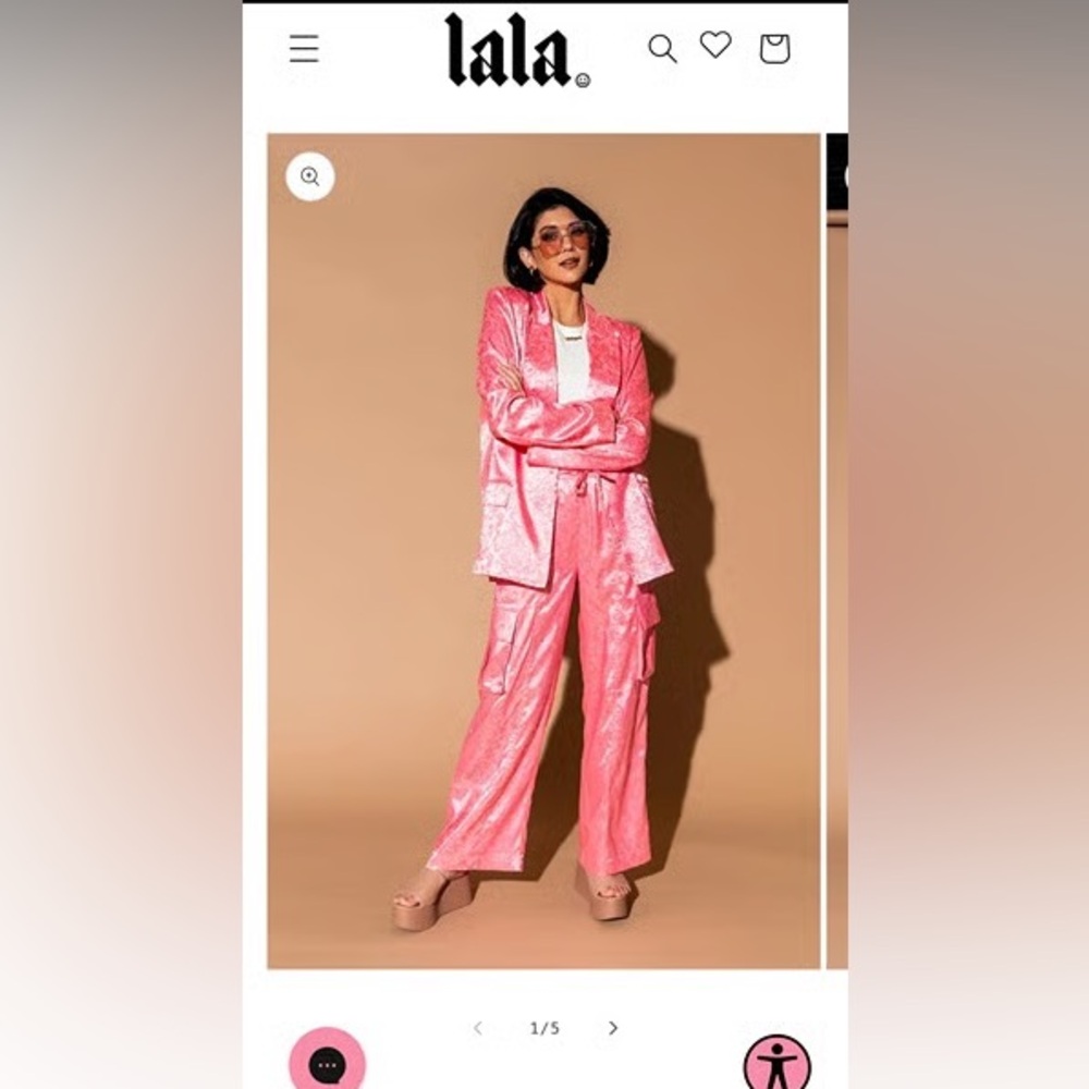 Dressed in LALA Lucky Girl Floral Blazer and Pant Set